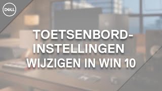 Toetsenbordinstellingen wijzigen in Windows 10 [upl. by Toth657]