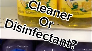 Pine sol or Fabuloso Do you know they’re not all disinfectants [upl. by Ardnosal]