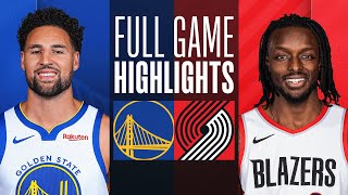 WARRIORS at TRAIL BLAZERS  FULL GAME HIGHLIGHTS  December 17 2023 [upl. by Gerstein72]