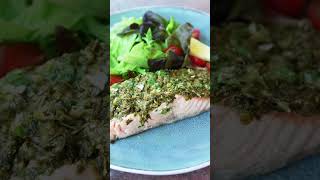 Receta de Salmon al horno con Eneldo [upl. by Katharina]