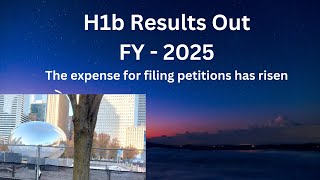 H1b Lottery Results Out FY 2025  Petition Cost [upl. by Llednol]