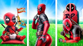 Who murdered Deadpool How to Escape from Hell Prison Deadpool vs Superheroes [upl. by Raimondo]