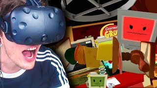 ICH KOMME INS FERNSEHEN ✪ JOB SIMULATOR Virtual Reality [upl. by Doretta564]