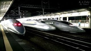 SHINKANSEN at night 12Jan2013 [upl. by Azrim]