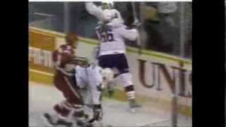 Gretzky to Lemieux  1987 Canada Cup Winning Goal [upl. by Anthia283]