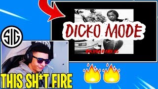 Tsm Myth Reacts to DICKO MODE  Sicko Mode Parody [upl. by Elyrpa]