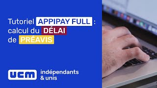 Tutoriel appipay Full  calcul du délai de préavis [upl. by Spohr]