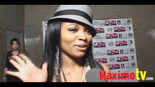 Teairra Mari Interview at Keri Hilsons In A Perfect World Album Release Party [upl. by Magbie721]