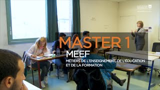 Présentation du Master 1 MEEF de lUVSQ [upl. by Donoho]