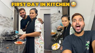 Nikki ka First day In Kitchen after Baby Delivery 😳 [upl. by Hauge]