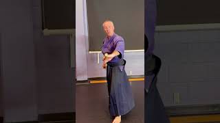 Aikido Jo Step by Step Tsuki [upl. by Nylirad]