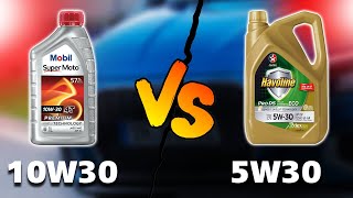 10w30 vs 5w30 Oil – Whats the Difference Which Oil Should You Go For [upl. by Waki]