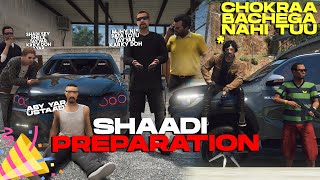 THE SHAPATARS ARE PREPARING JIMMYS MARK X FOR HIS SHAADI  WEDDING BELLS  GTA 5 STORIES [upl. by Soloman]