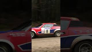 Chris Ingram Triumph TR7 Riponian Rally 2024 [upl. by Uzia]