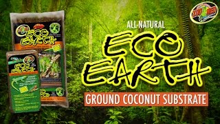 Zoo Med Eco Earth® Coconut Fiber Substrate [upl. by Rialc]