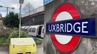 Trains at Uxbridge  Trains at Hillingdon December 2022 [upl. by Amhser]