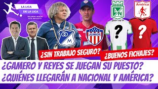 ¿Alberto Gamero y Arturo Reyes Se Juegan Su Puesto ¿Quiénes a Nacional y América  LaLigaDeLaLiga [upl. by Aerdnahs502]