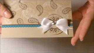 Tutorial  Schleifen binden  Stampin Up [upl. by Annadiana]