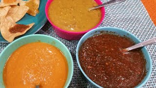 3 Diferentes Salsas Mexicana Para Tacos [upl. by Annotahs]