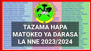 NECTA JINSI YA KUTAZAMA MATOKEO YA DARASA LA NNE 20232024 SFNA Results [upl. by Lanuk259]