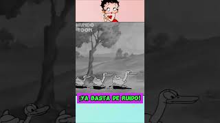 YA BASTA DE RUIDO✋  BETTY BOOP bettyboop betty cartoons [upl. by Shalne]