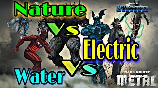 DCUO Nature vs Electric vs Water Phoenix Cannon Regular [upl. by Ssitruc]