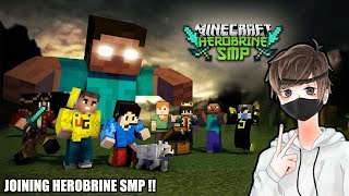 HEROBRINE SMP S2  TECHNO GAMERZ LAUCHING IT  IP IN CHAT HEROBRINE SMP [upl. by Tannenwald]