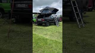 Range Rover P38 M57N with tent box lite 20 amp AluCab Shadow 270 rangerover landrover 4x4 [upl. by Noryt100]