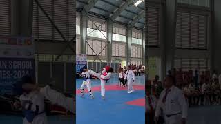 The 1st South Asian School Combact2024 Taekwondo Championship Weight 68kg BKSP🇧🇩 [upl. by Tarr]