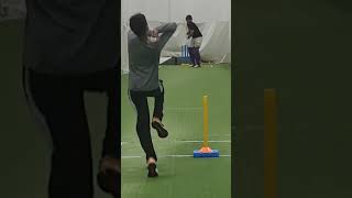 LBW With OutSwing cricket fastbowling usacricket [upl. by Htrag993]