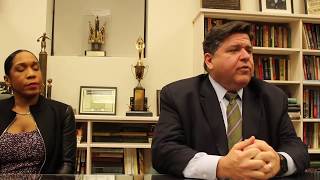 JB Pritzker and Juliana Stratton Chicago Defender Interview Part Four [upl. by Seuqramed]