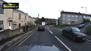 RoadHawk HD test at 1080p driving through Bodmin [upl. by Kcirddot299]