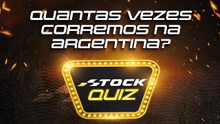 STOCK QUIZ 01  EM QUANTAS TEMPORADAS A STOCK CAR CORREU EM BUENOS AIRES [upl. by Cawley678]