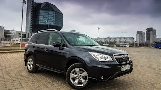 Тестдрайв Subaru Forester 25iLFB CVT CS 2014my [upl. by Ellevehs]