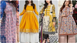 Lawn Frock Design  Latest Frock Design  Frock Ke Design  Style Insightly [upl. by Miza]