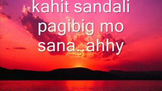 Kahit Sandali by Jennylyn Mercado Lyrics Sheena Mae R [upl. by Leunamesoj]