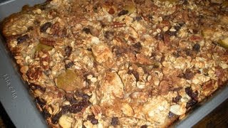 Apple Cinnamon Baked Oatmeal [upl. by Carrelli]