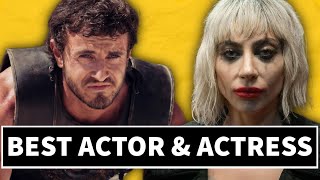 Early 2025 Oscar Predictions  Best ActorBest Actress [upl. by Irrehc]