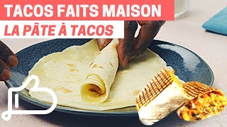 TACOS MAISON  la pâte à TACOS en 6 étapes faciles [upl. by Rillis466]