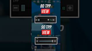 BGMI 80 VS 90 TPP View  BGMI All New Basic amp Advance SETTINGSCONTROLS  BGMI  Pubg Mobile [upl. by Jennilee]