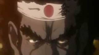 Afro Samurai Res Ending Showdown Clip with Rza rhyming [upl. by Aslehc199]