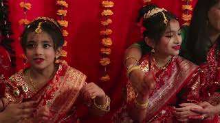 Newari Culture Gufa Ceremony amp Celebration  Sanaya amp Sahana  Full Video [upl. by Naitsirhk]