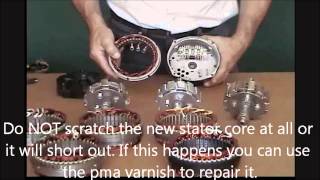 How to Build a Permanent Magnet Alternator PMA  Missouri Wind and Solar [upl. by Ninon]