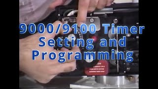 Fleck 90009100 Timer Setting and Programming [upl. by Gianni]