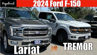 Lariat vs Tremor Ford F 150 2024 [upl. by Ahsirtal763]