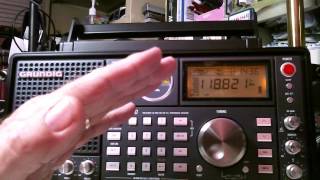 TRRS 0168  Grundig Satellit 750 Shortwave Radio Review [upl. by Hgieloj]