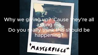 Masterpiece  Conor Maynard Lyric Video [upl. by Isa908]