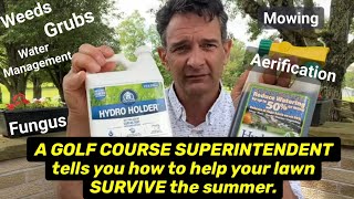 SUMMER LAWN  Weed Disease GrubInsect Fertility Mowing Water EVERYTHING U Need 4 A Lawn [upl. by Anehs182]