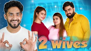 INDIAN YOUTUBER WITH 2 WIVES Arman malik [upl. by Ahel]