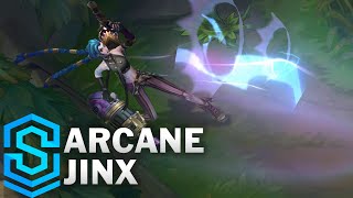 Arcane Jinx Skin Spotlight  PreRelease  League of Legends [upl. by Jenna]